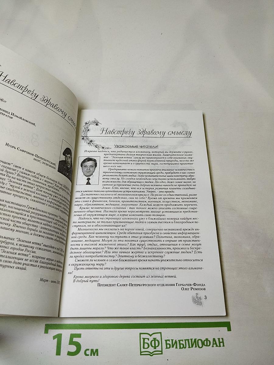 Зелёная ветка № 1