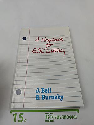 A Handbook for ESL Literacy