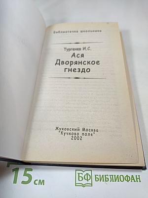 Ася. Дворянское гнездо