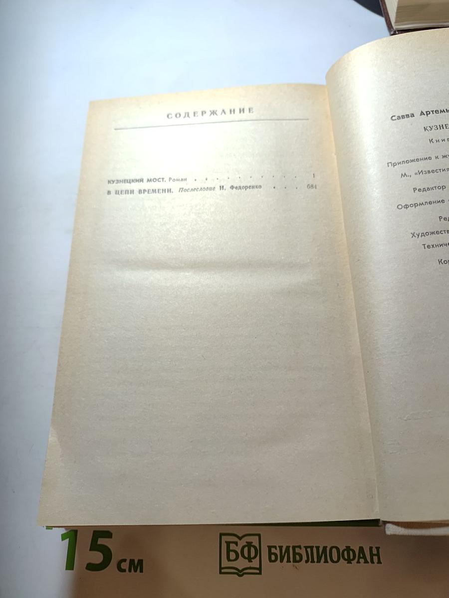 Кузнецкий мост. Книга третья