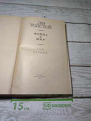 Война и мир. Том первый