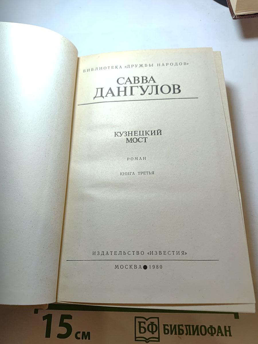 Кузнецкий мост. Книга третья