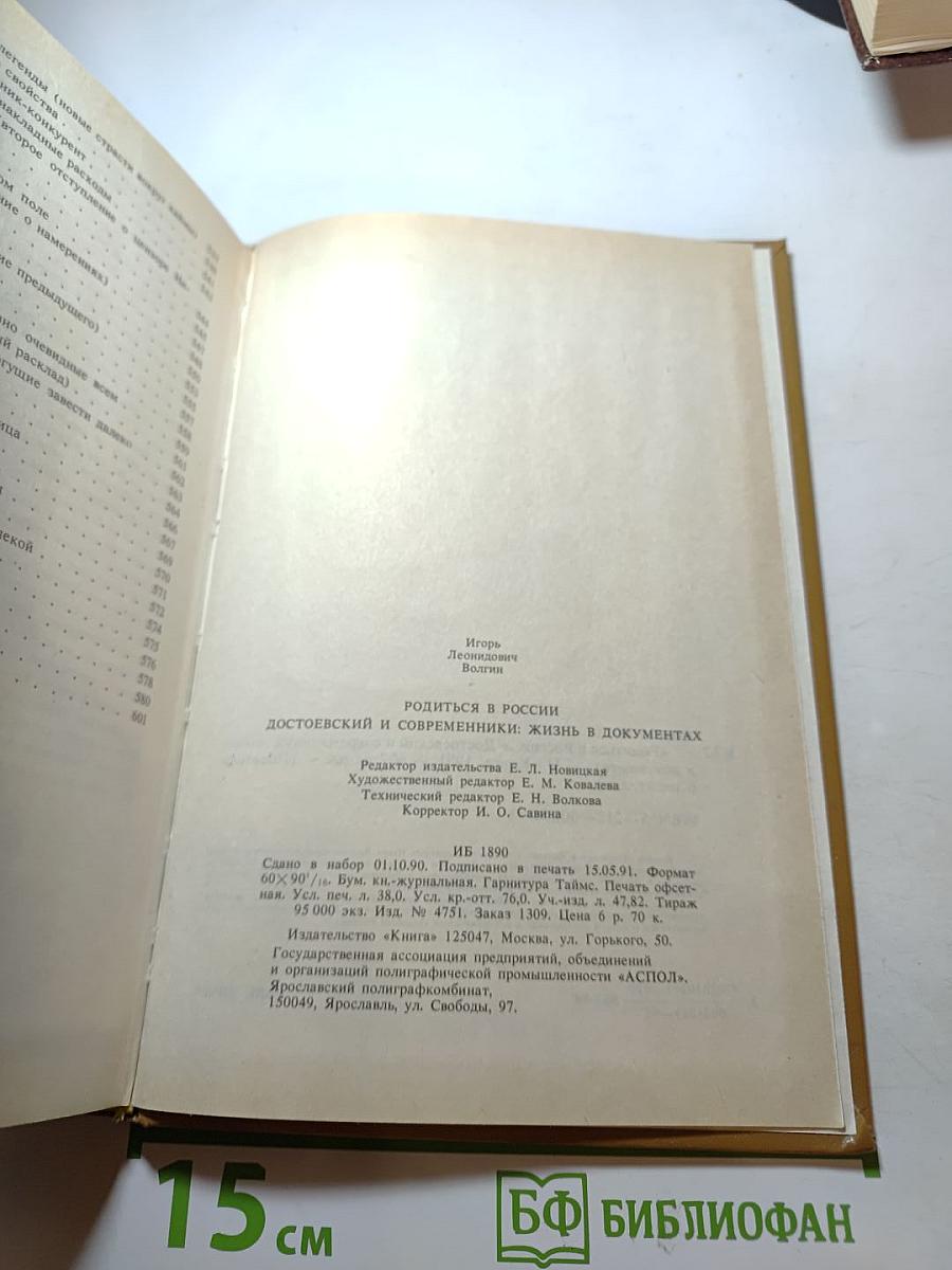 Писатели о писателях. Игорь Волгин. Родится в России. Достоевский и современники: жизнь в документах