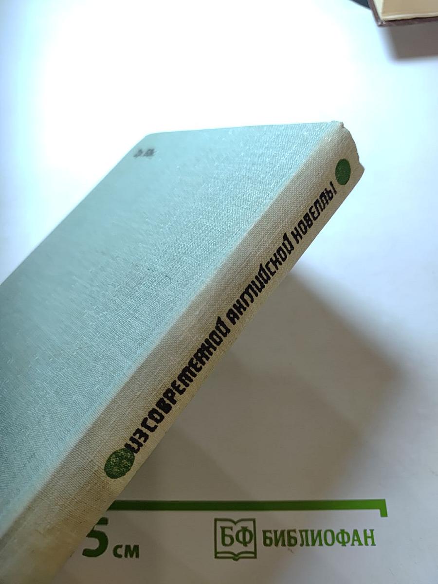 Из современной английской новеллы