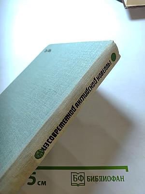 Из современной английской новеллы