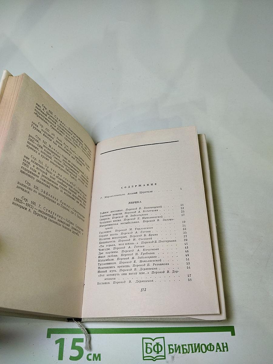 Акакий Церетели. Лирика