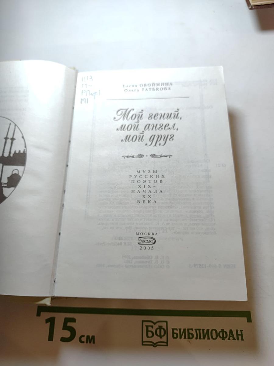 Мой гений, мой ангел, мой друг. Музы русских поэтов XIX - начала XX века.