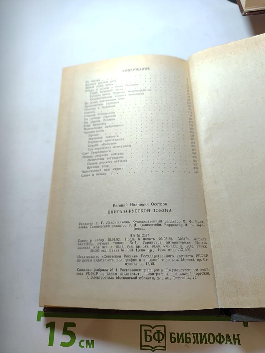 Книга о русской поэзии