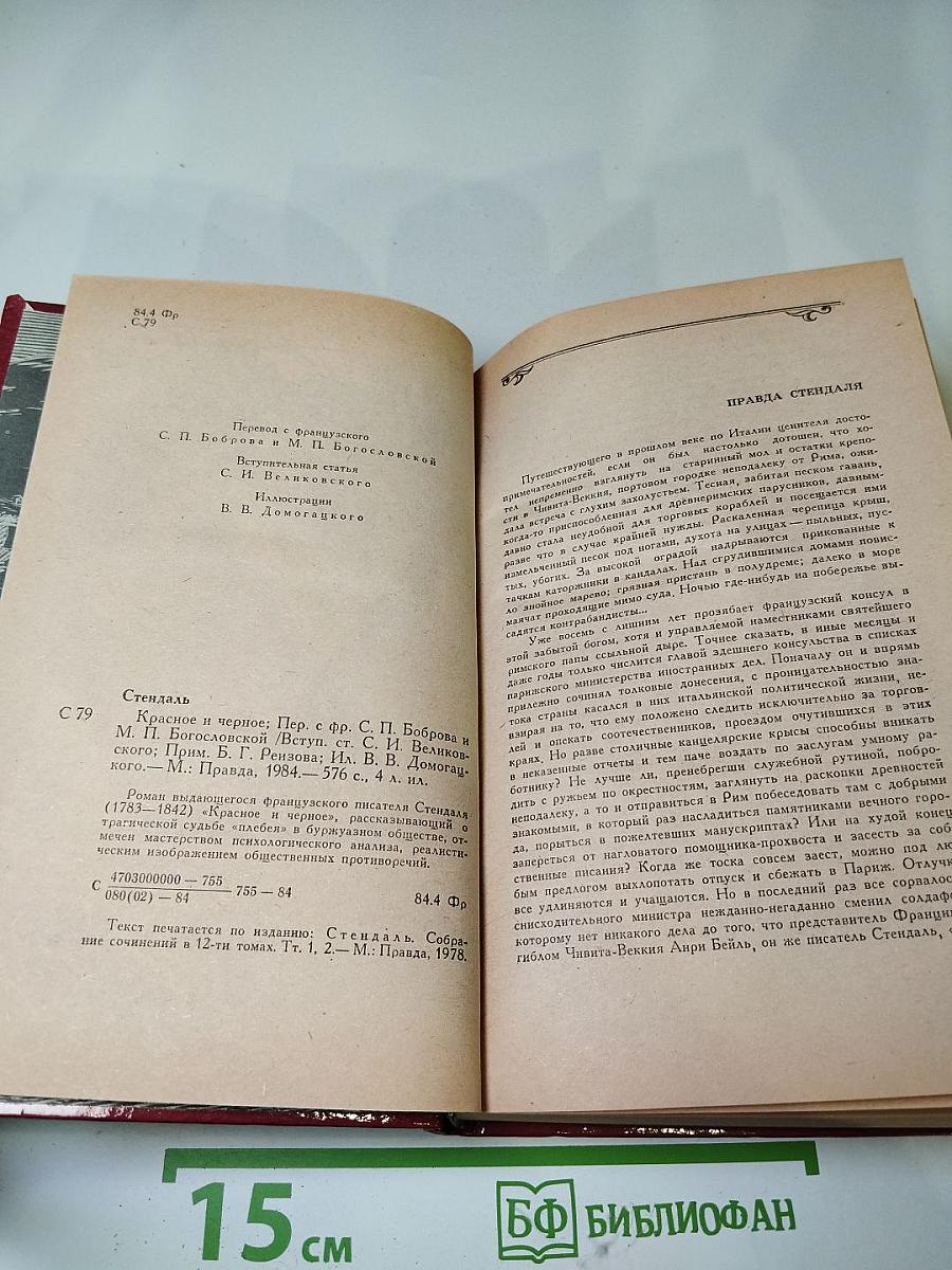 Красное и чёрное. Хроника XIX века