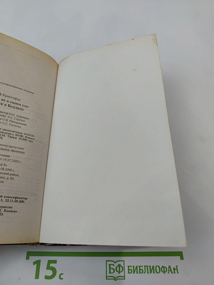 Волшебник-Бродяга: Волшебник не в своем уме; Волшебник в Бедламе