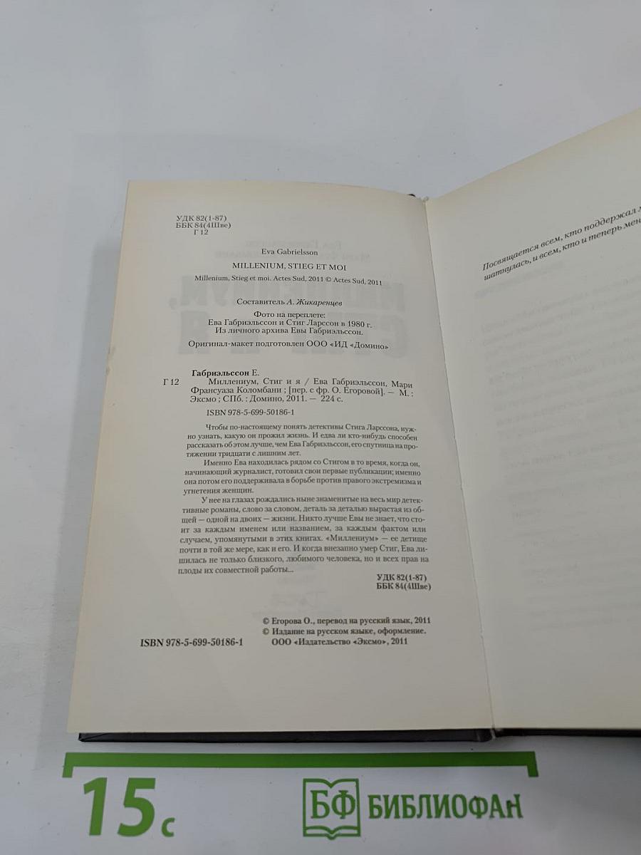 Миллениум, Стиг и я