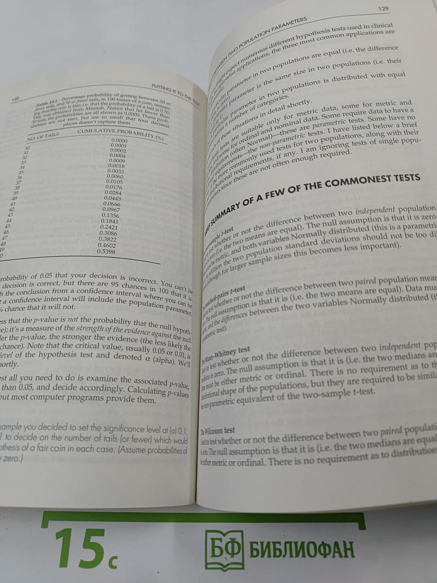 Medical Statistics from Scratch