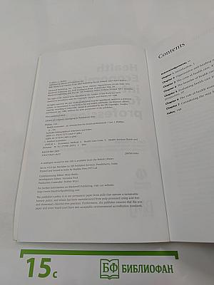 Health Economics: An introduction for health professionals