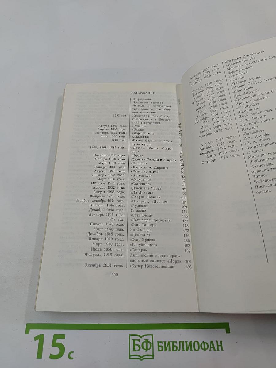 Бермудский треугольник: мифы и реальность