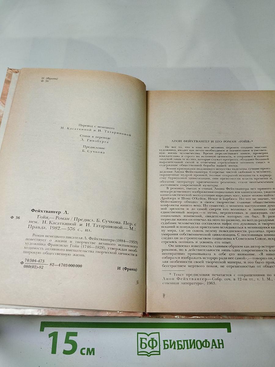 Гойя, или Тяжкий путь познания