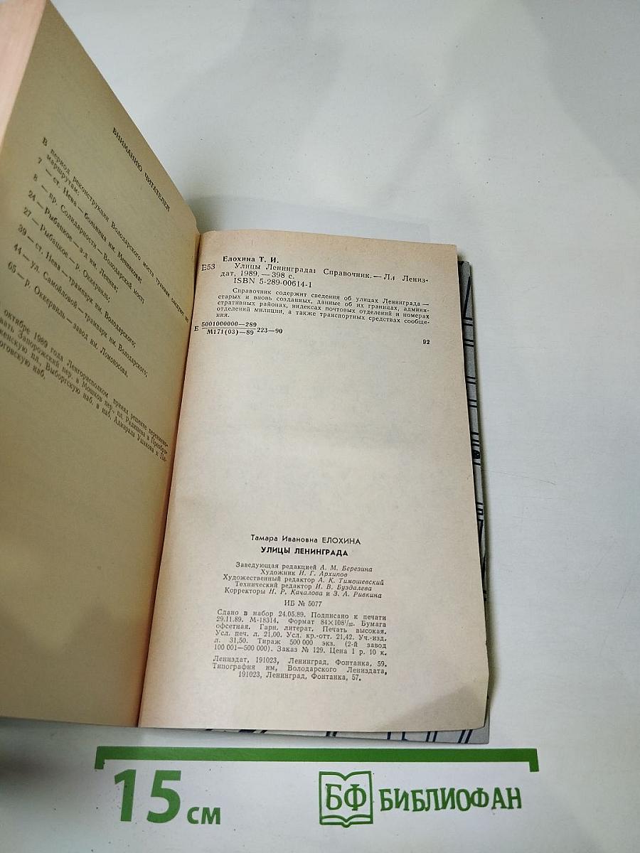 Улицы Ленинграда