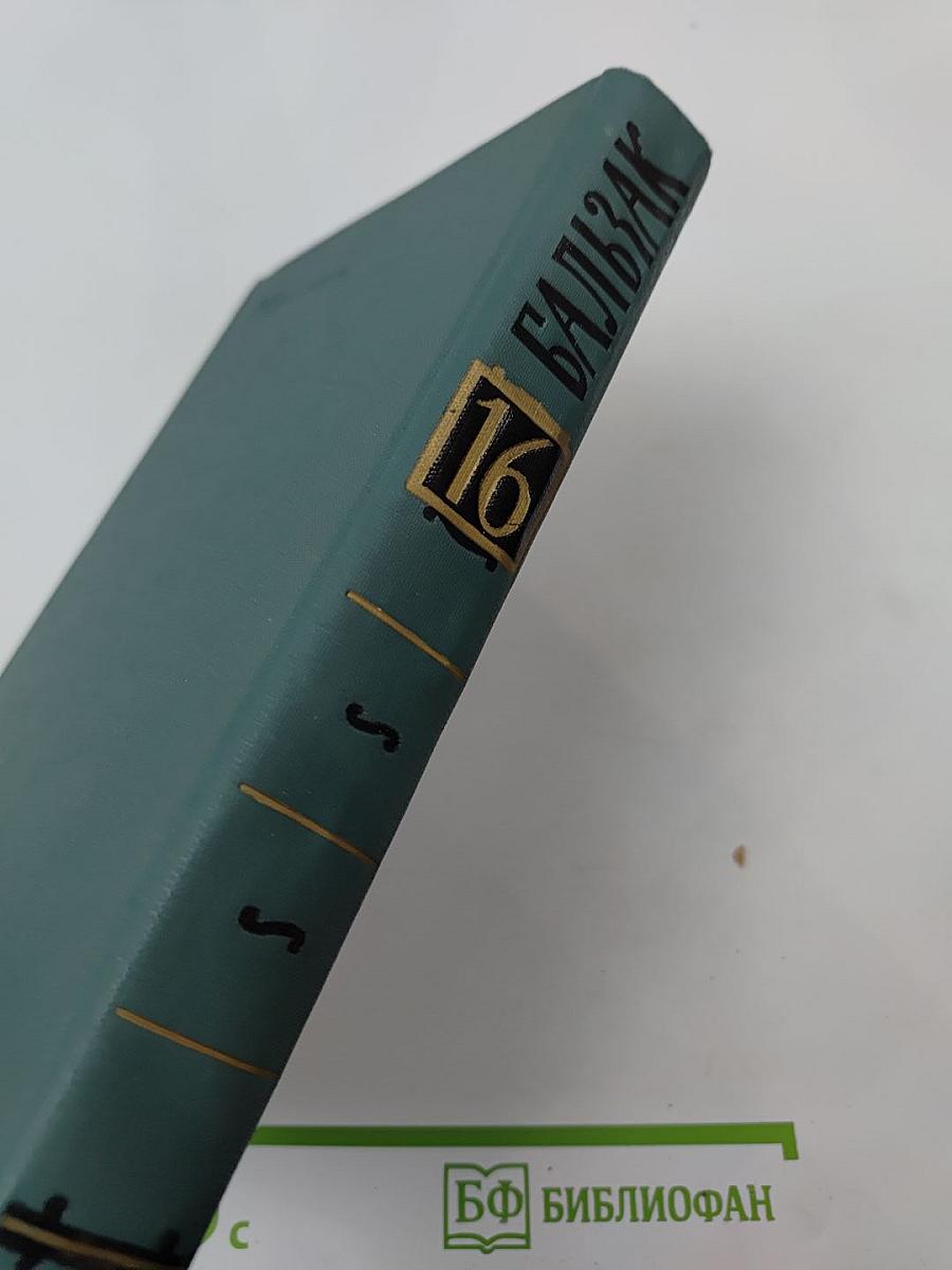 Собрание сочинений в 24 томах. Том 16: Человеческая комедия