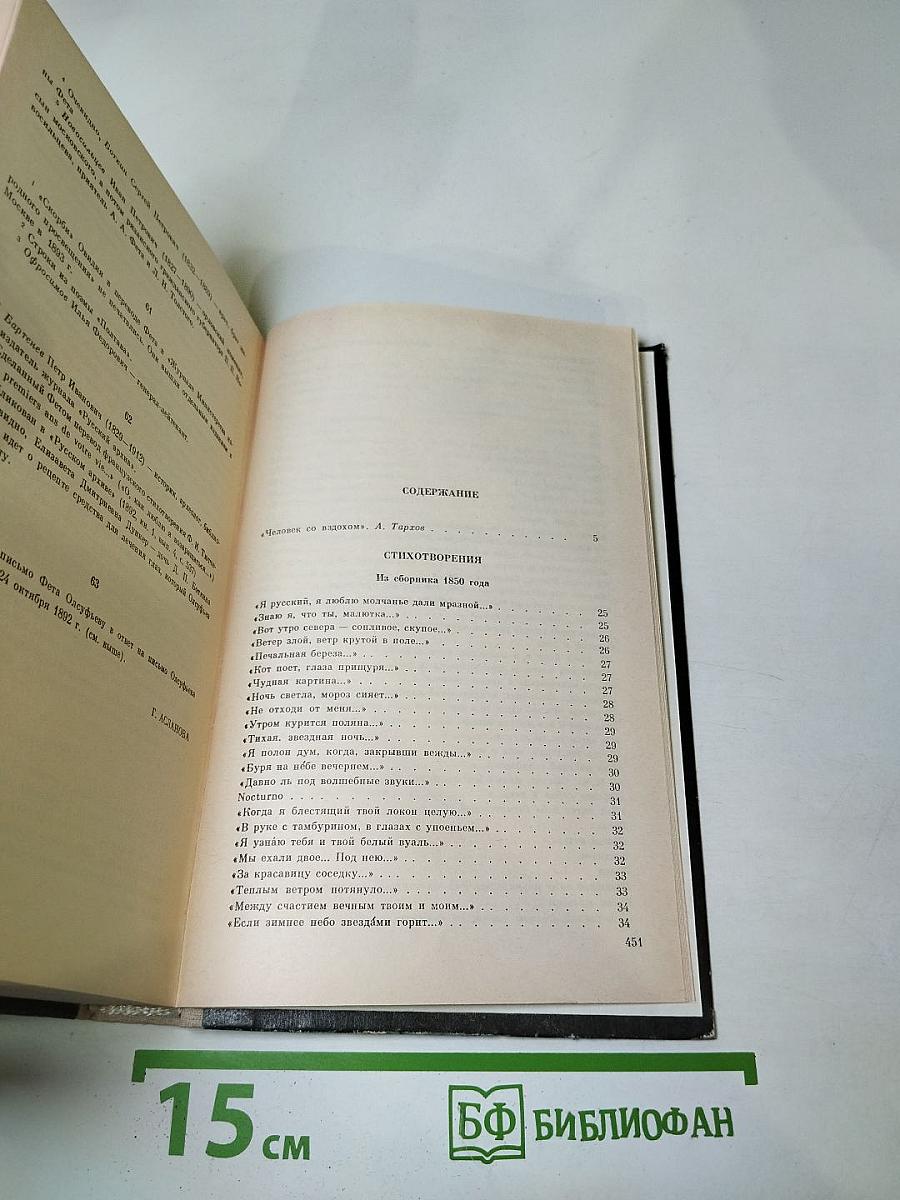 Афанасий Фет. Стихотворения. Проза. Письма