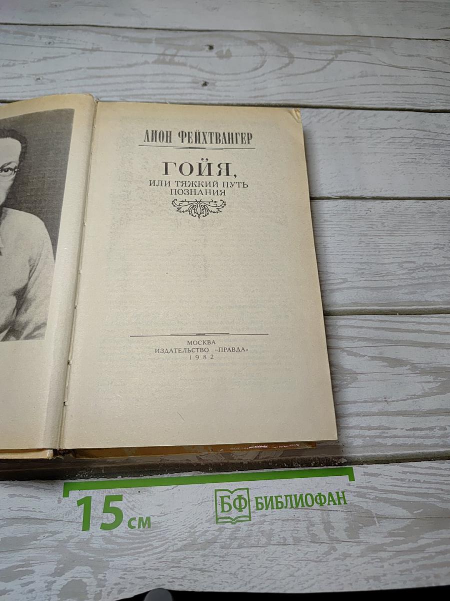 Гойя, или Тяжкий путь познания
