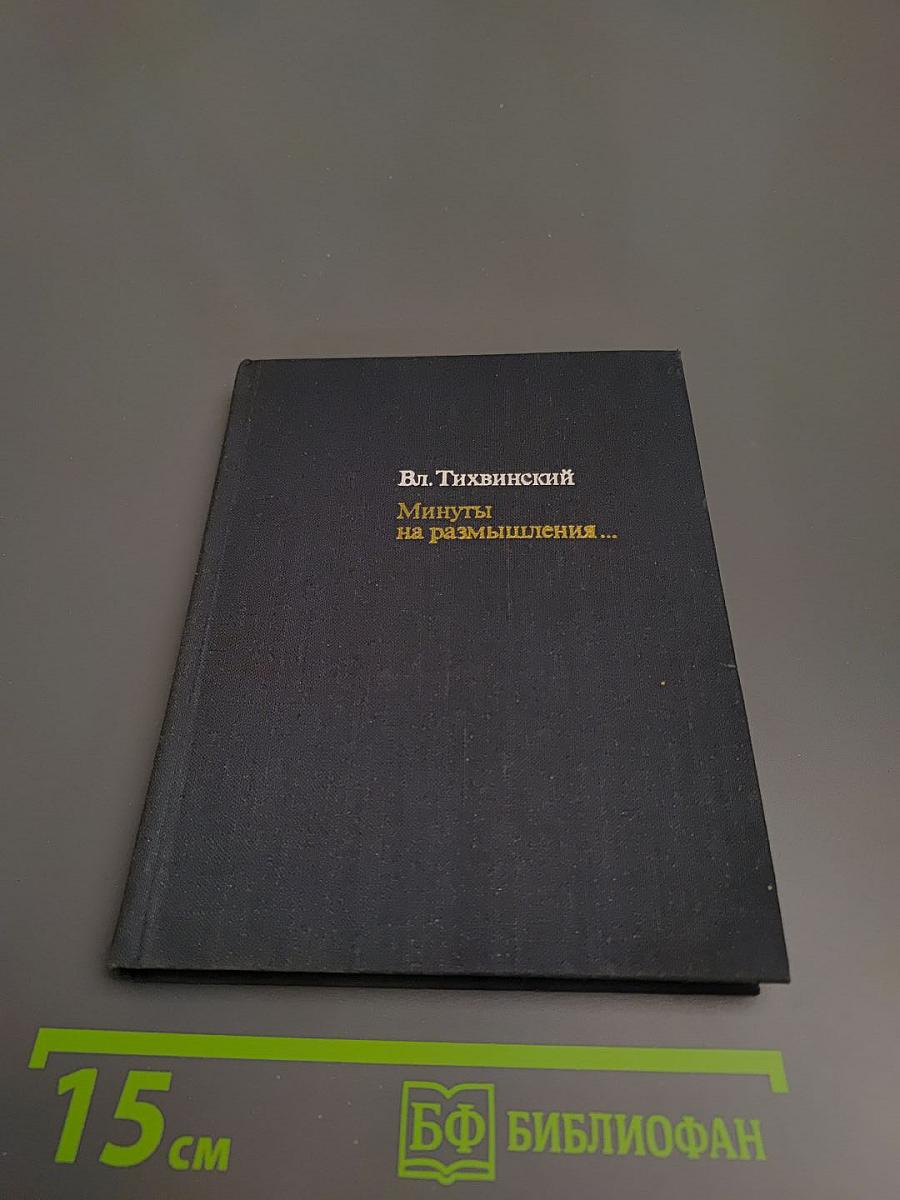 Минуты на размышления...