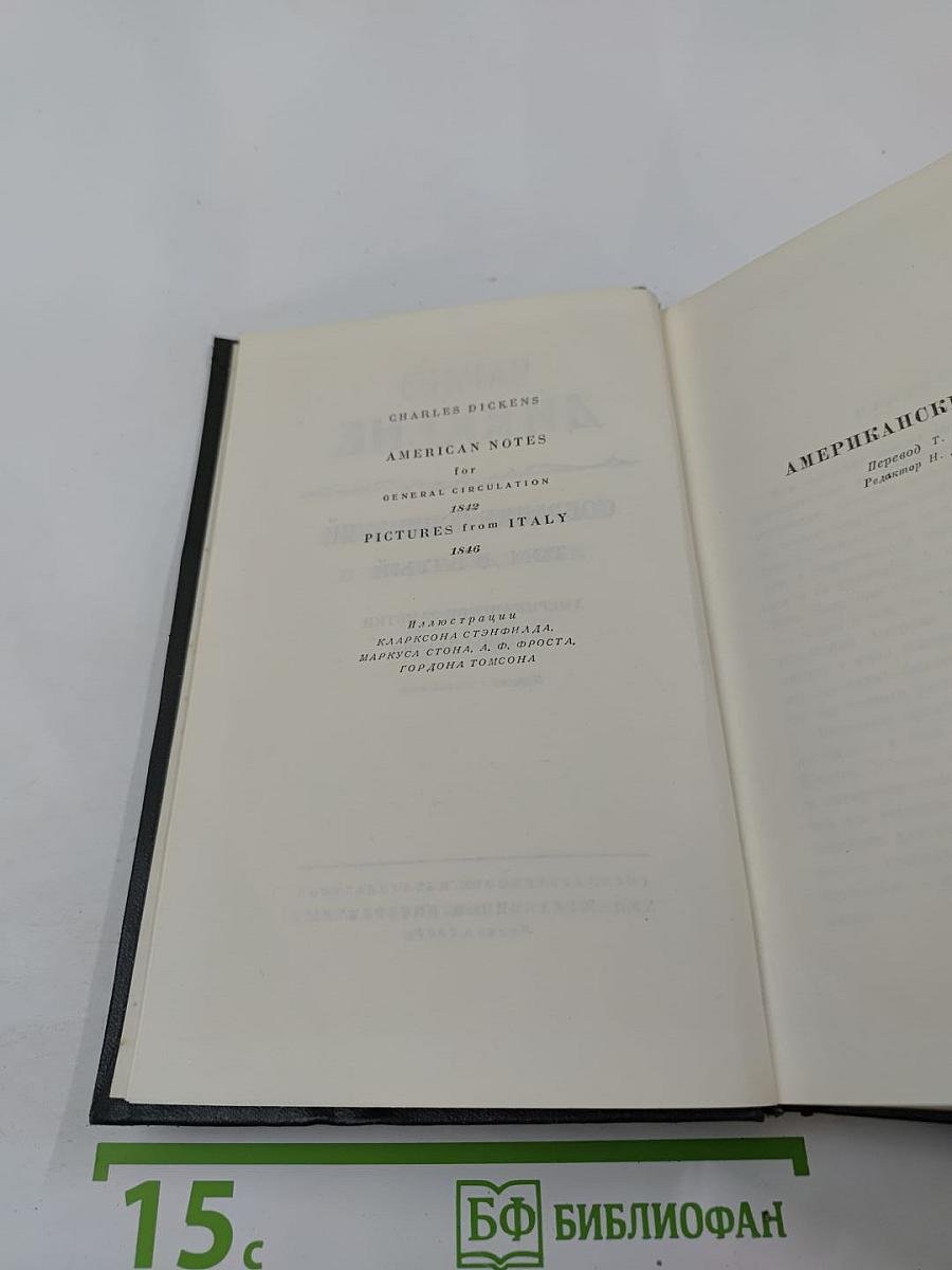 Собрание сочинений. Том девятый. Американские заметки. Картины Италии