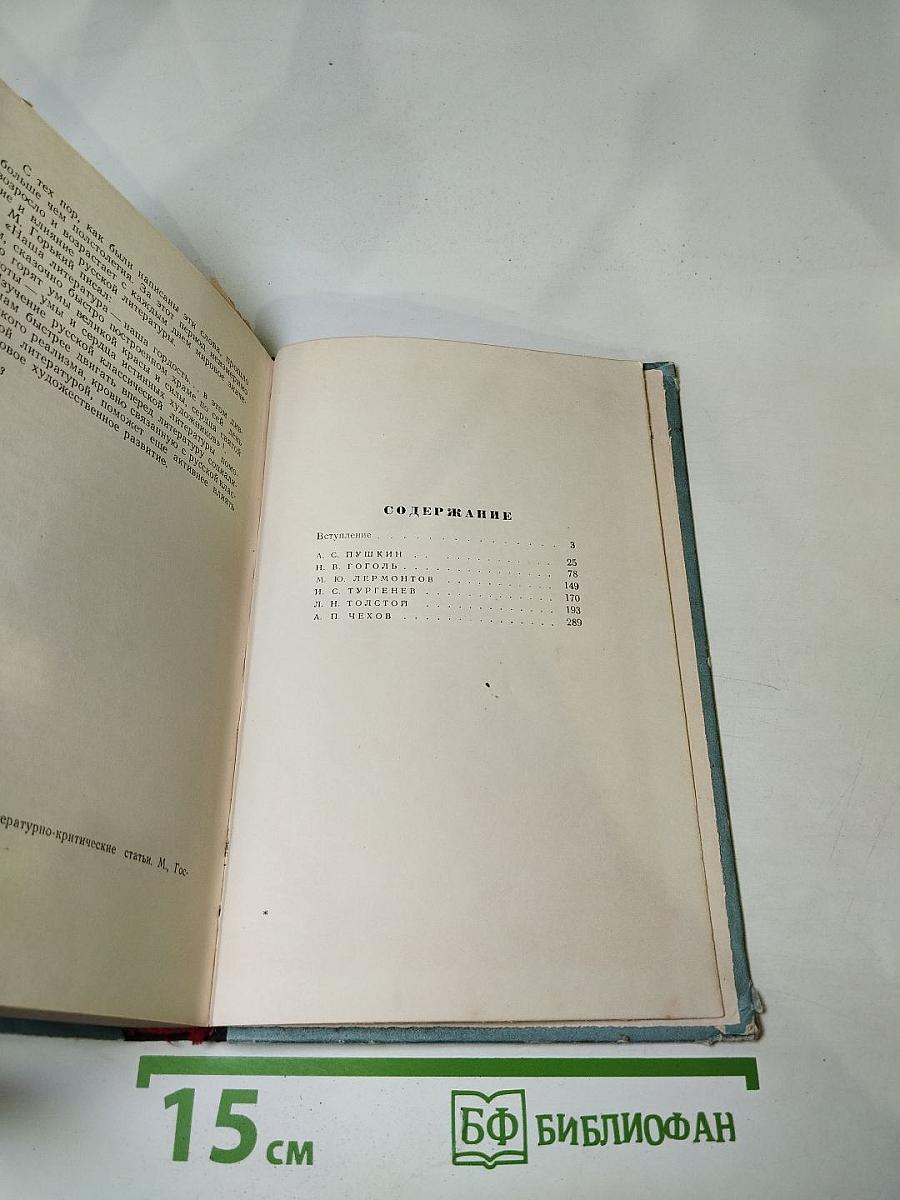 Заметки о прозе русских классиков