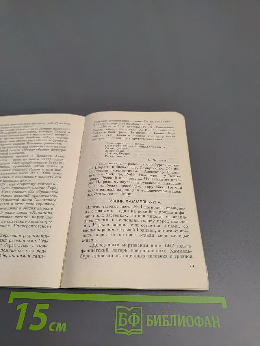 Часовые поста №1