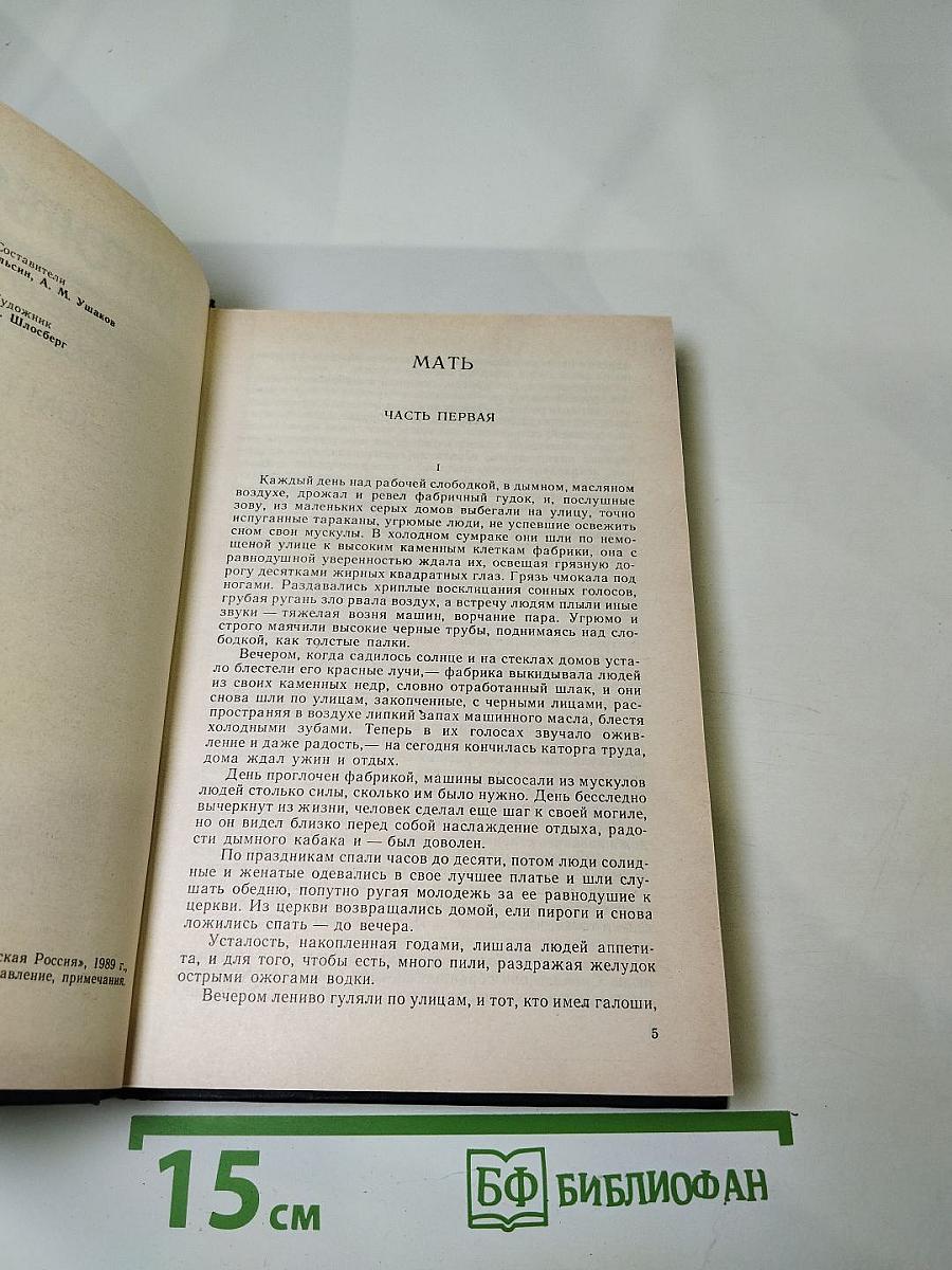 Собрание сочинений в восьми томах. Том пятый. Мать. Лето. Хозяин
