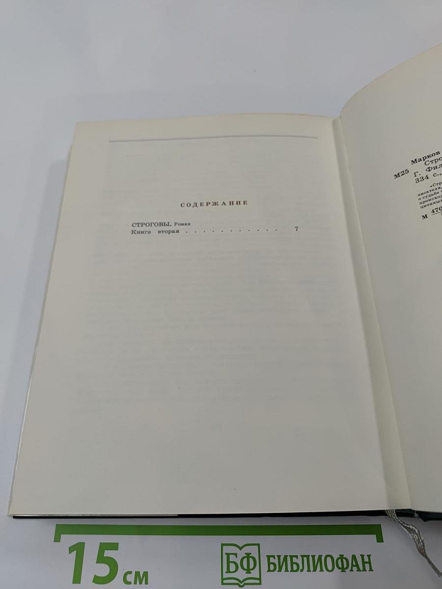Строговы. Роман в двух книгах. Книга вторая