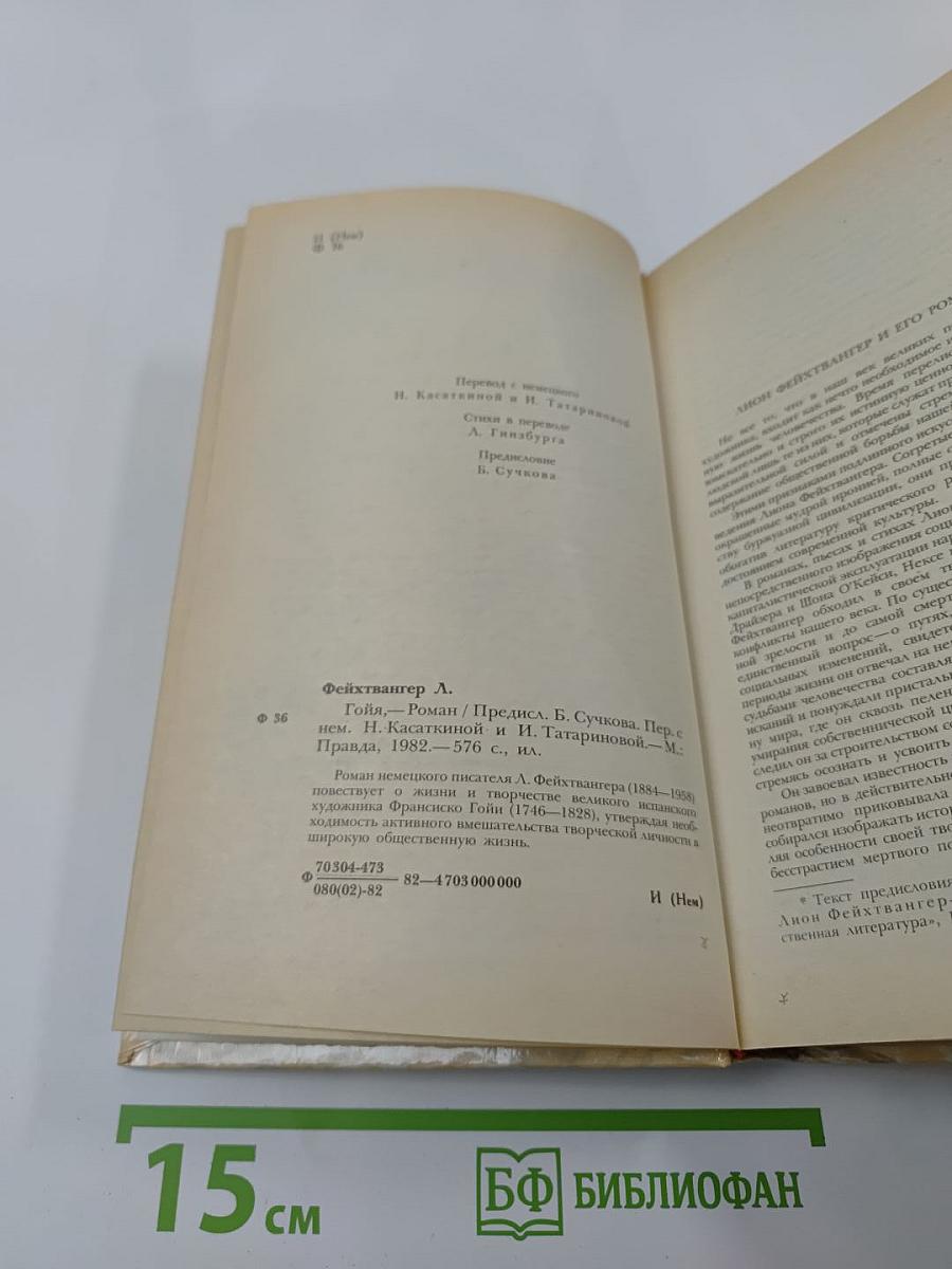 Гойя, или Тяжкий путь познания