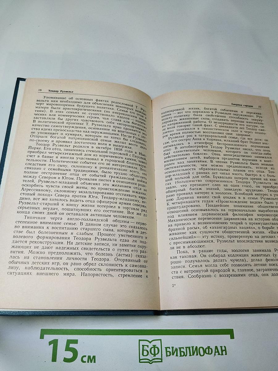 Теодор Рузвельт: Политический портрет