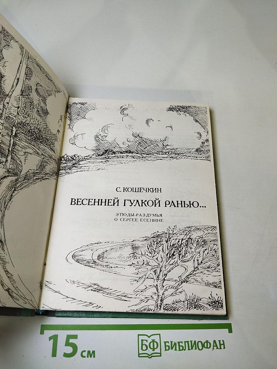 Весенней гулкой ранью...