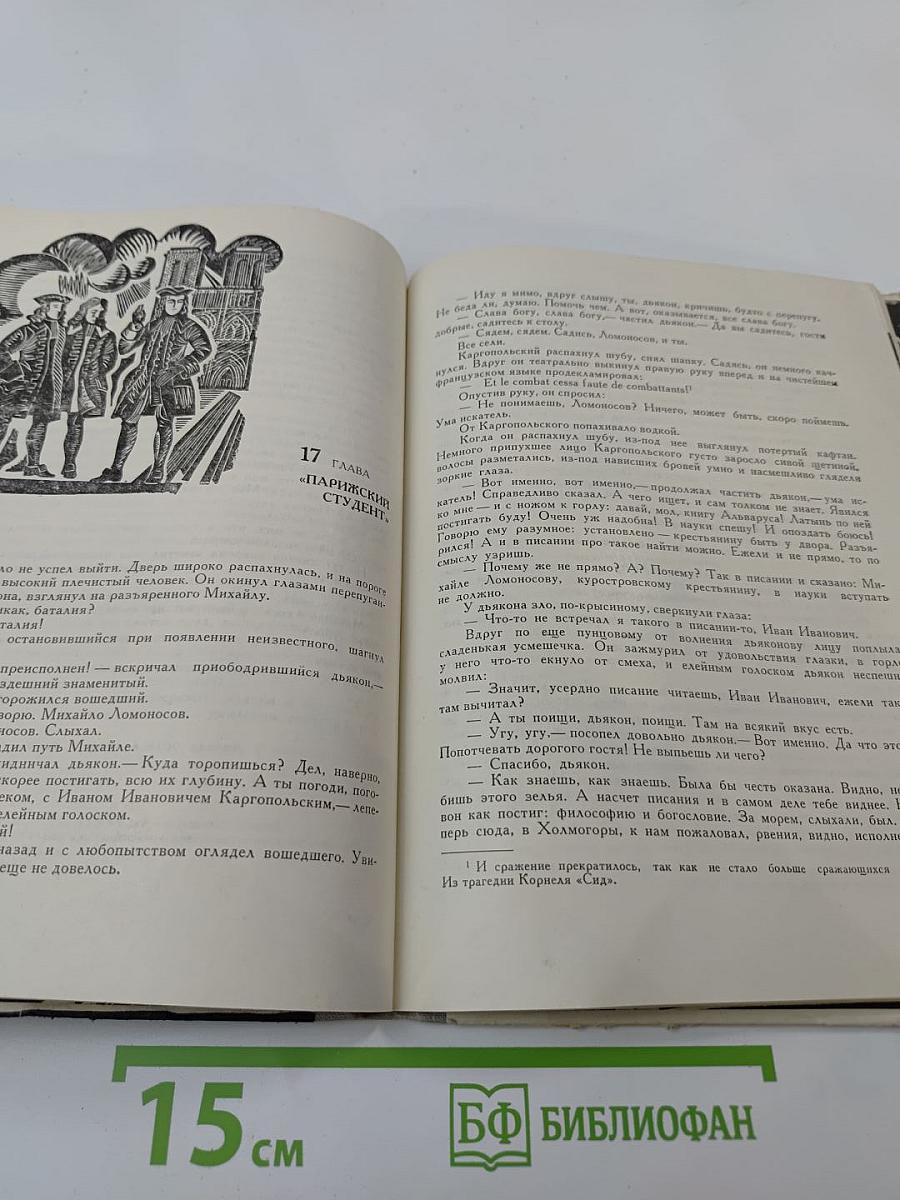 Может собственных Платонов... Юность Ломоносова