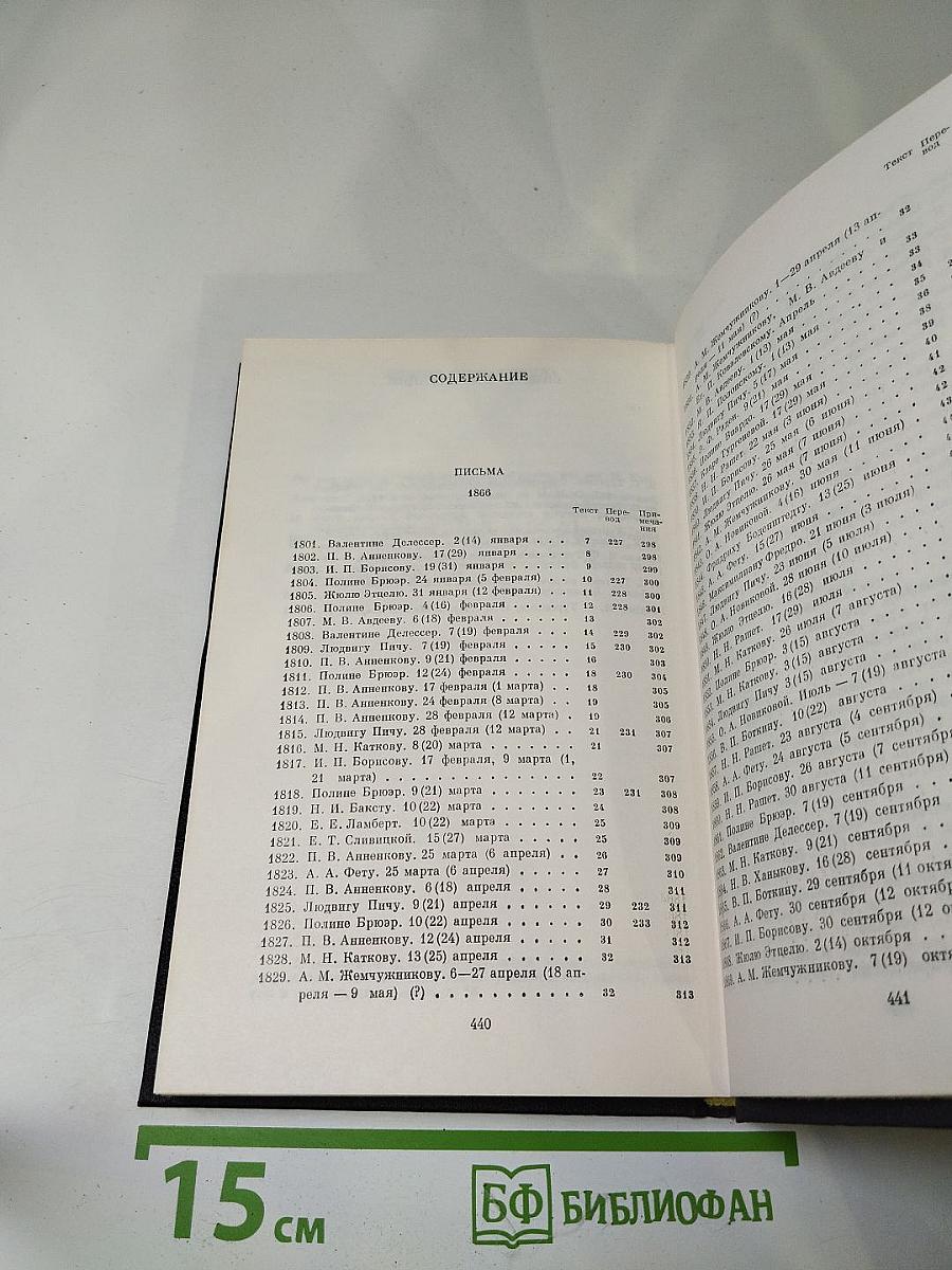 Письма. Том седьмой (1866 - июнь 1867)