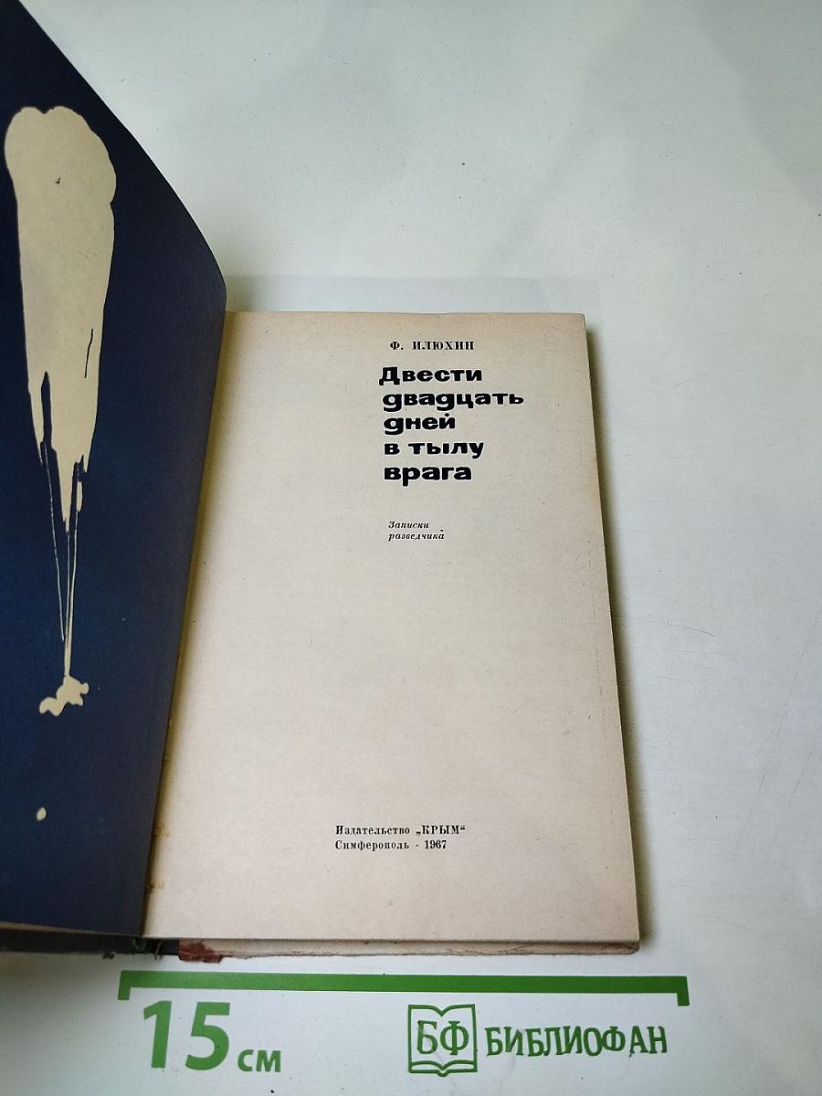 Двести двадцать дней в тылу врага