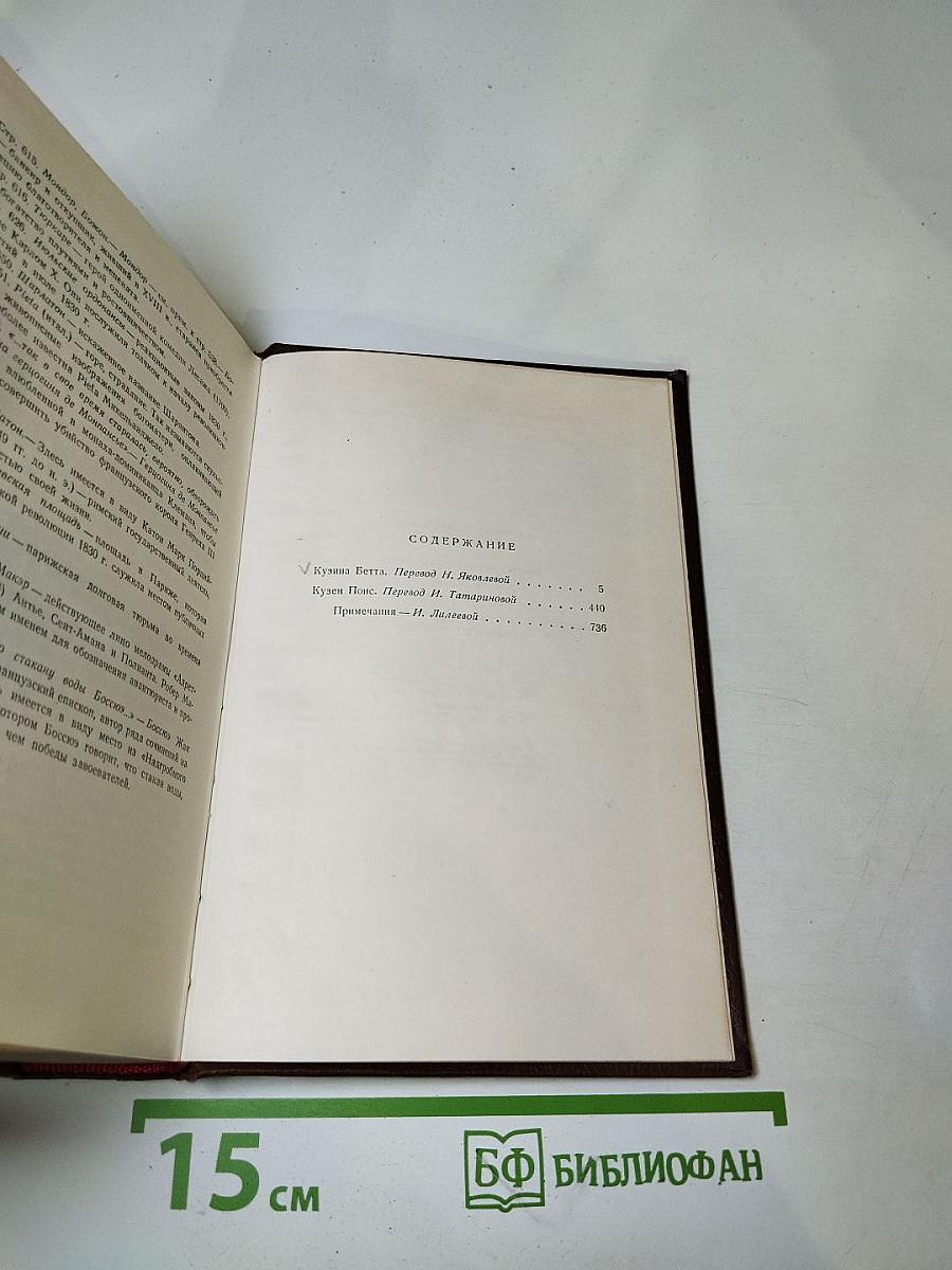 Человеческая комедия. Бедные родственники: Кузина Бетта, Кузен Понс. Том 10