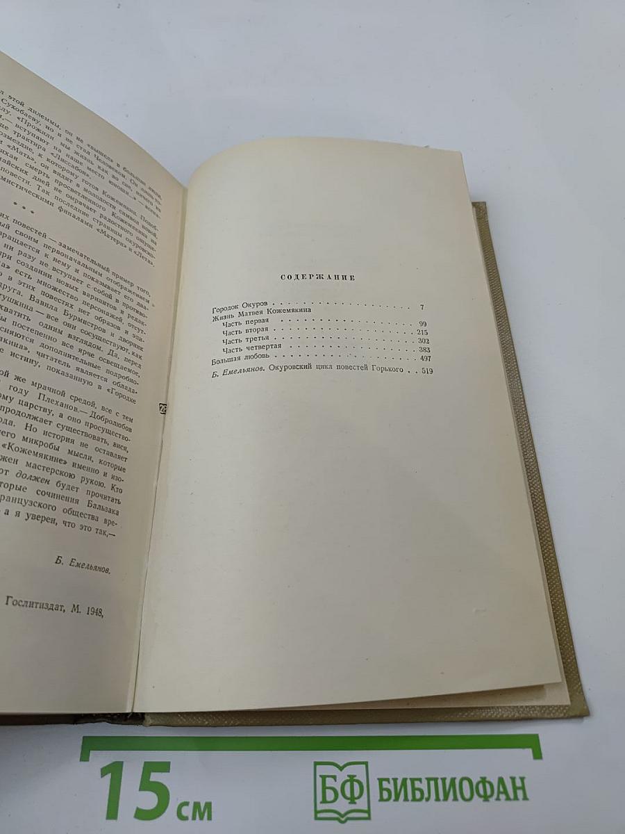 М. Горький. Собрание сочинений. Том 6. Произведения 1909-1912