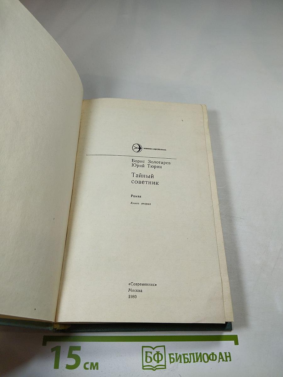 Тайный советник. Книга вторая