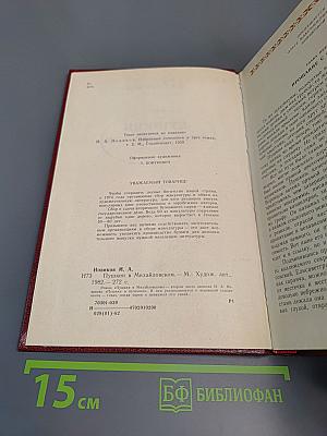 Пушкин в Михайловском