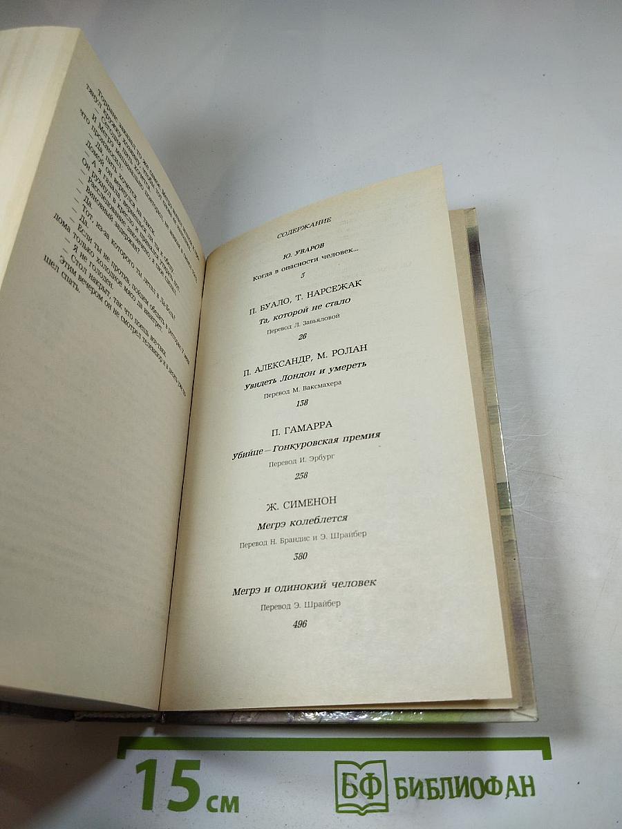 Современный французский детективный роман