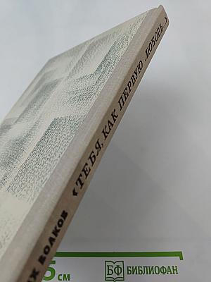 «Тебя, как первую любовь...»