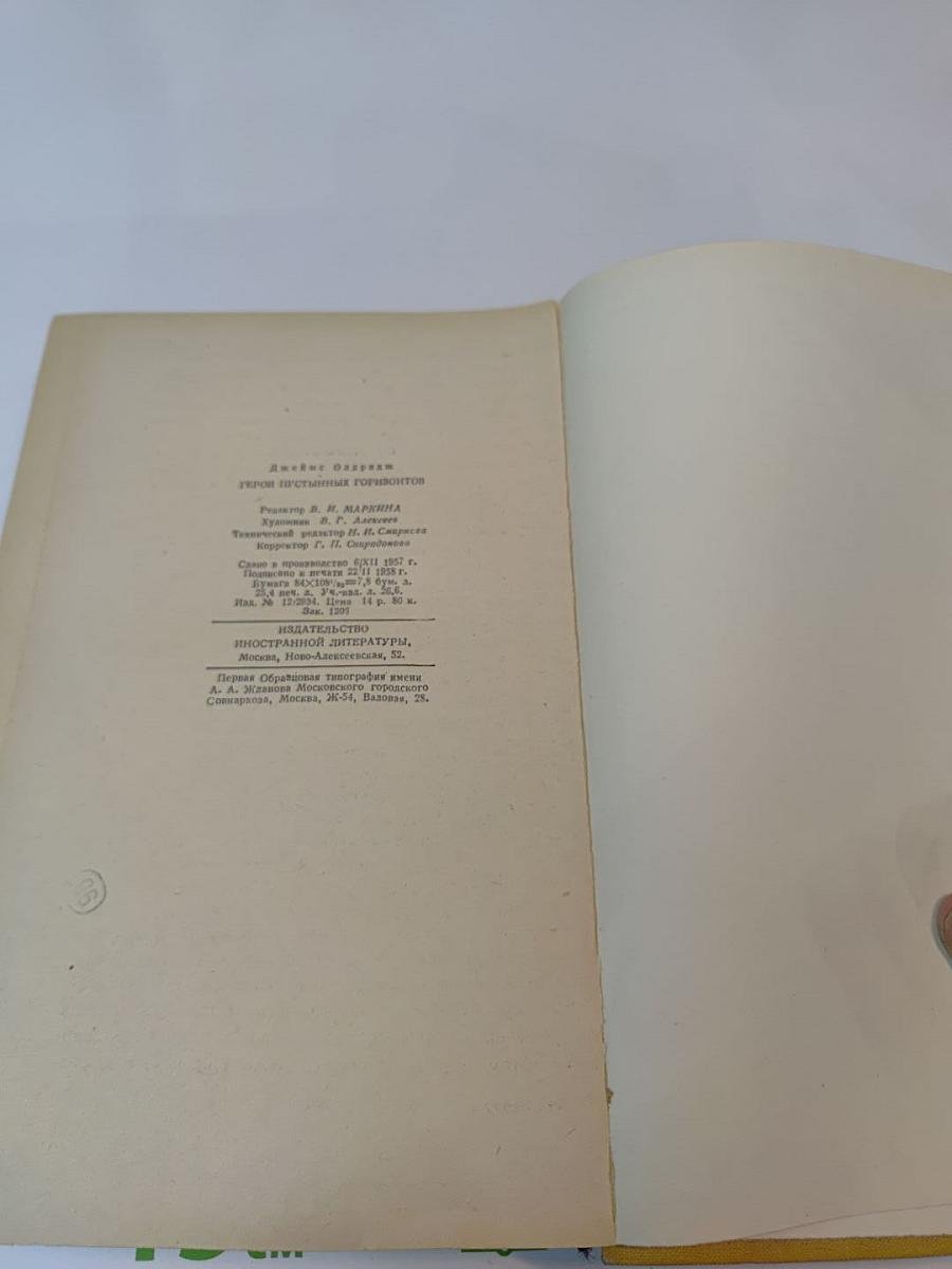 Герой пустынных горизонтов