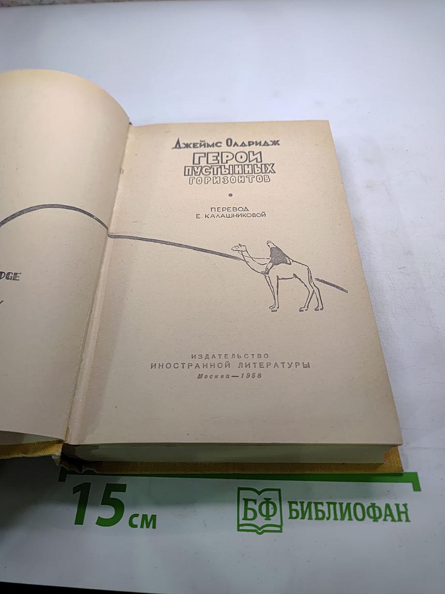 Герои пустынных горизонтов