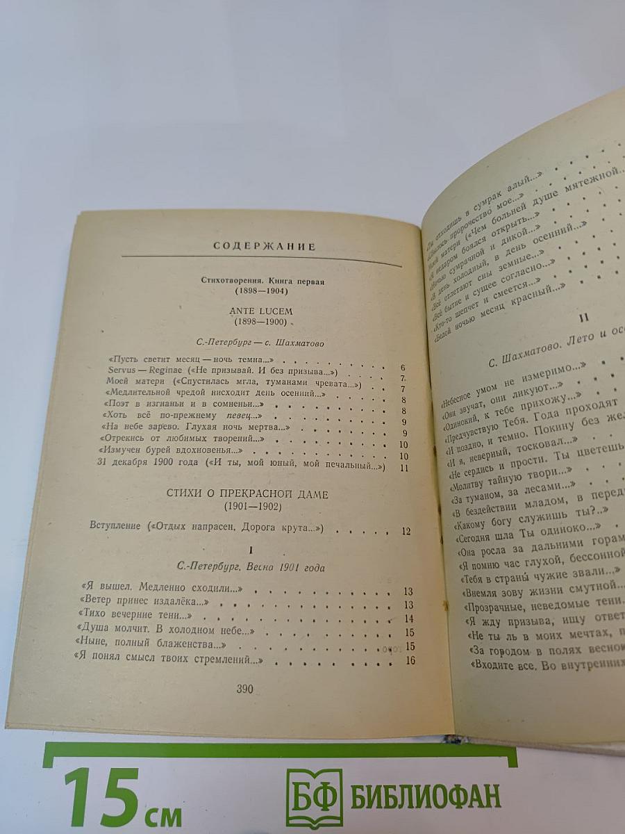 Стихотворения (1898-1904). Книга первая