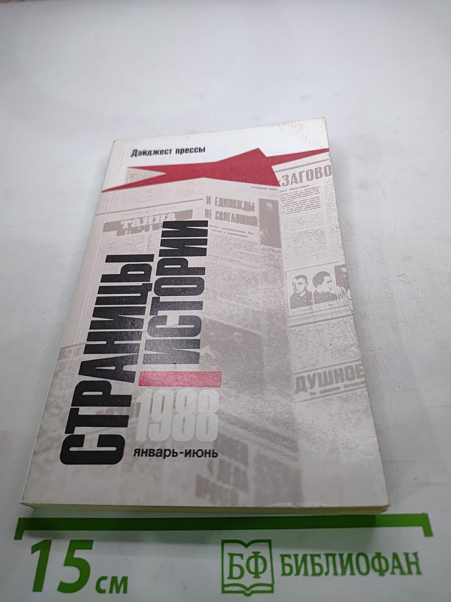Страницы истории 1988. Январь-июнь