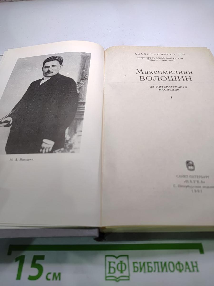 Максимилиан Волошин: Из литературного наследия