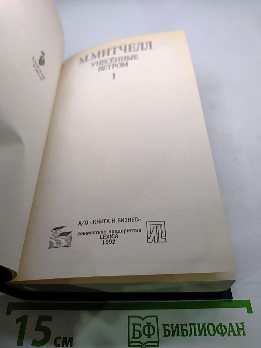 Унесенные ветром. Том 1