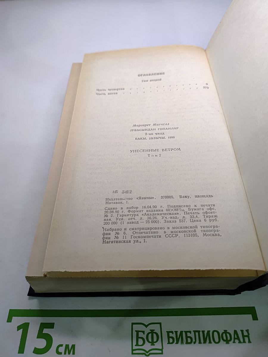 Унесенные ветром. Том II