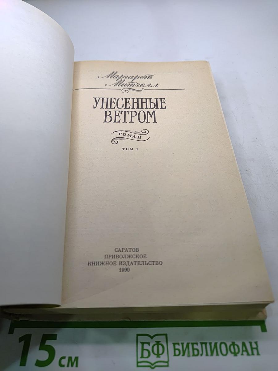 Унесенные ветром. Том 1