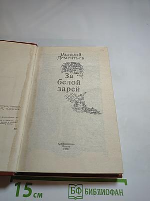 За белой зарёй